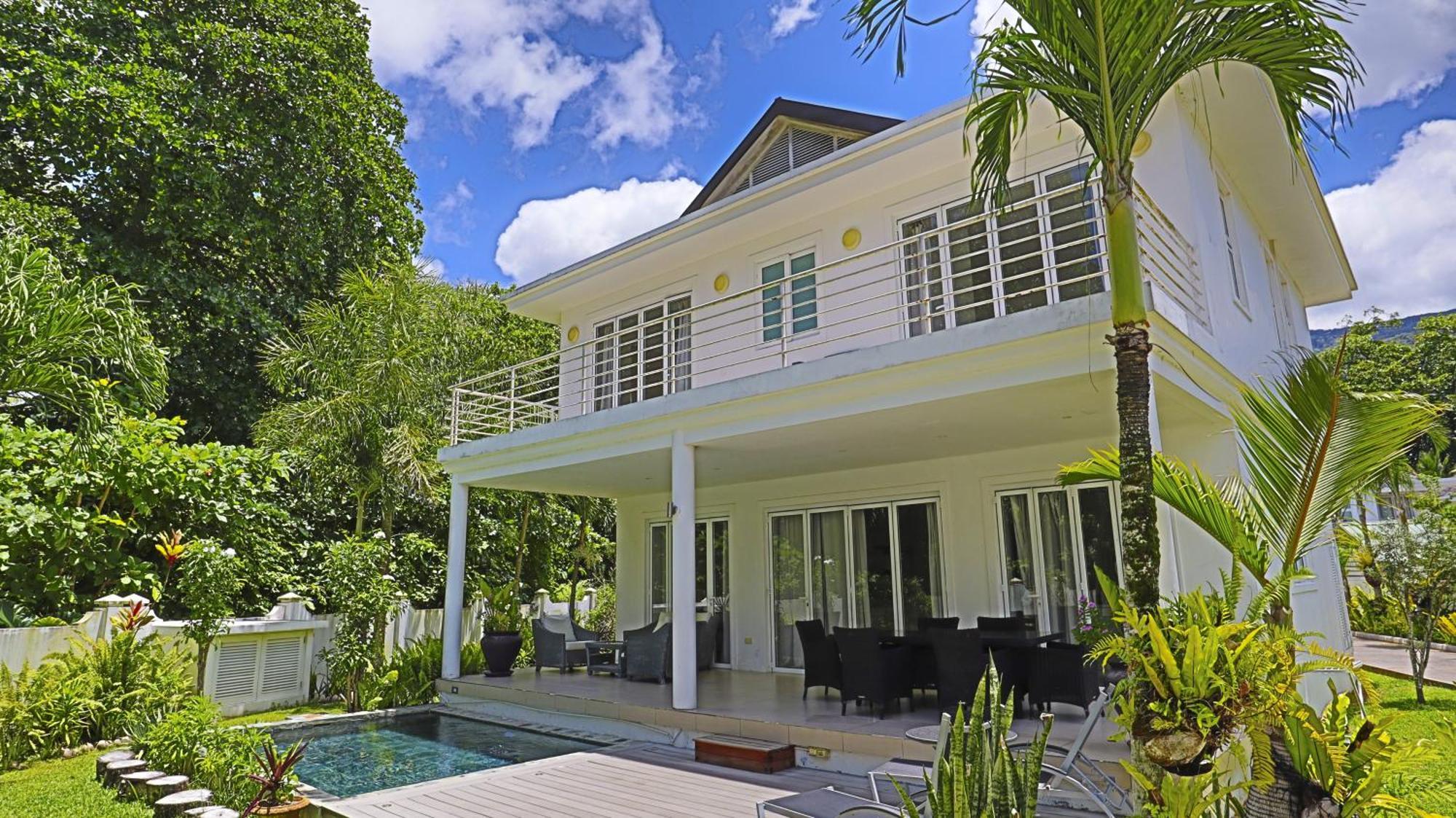 Villa Blanc - Chateau Elysium Beau Vallon  Kültér fotó