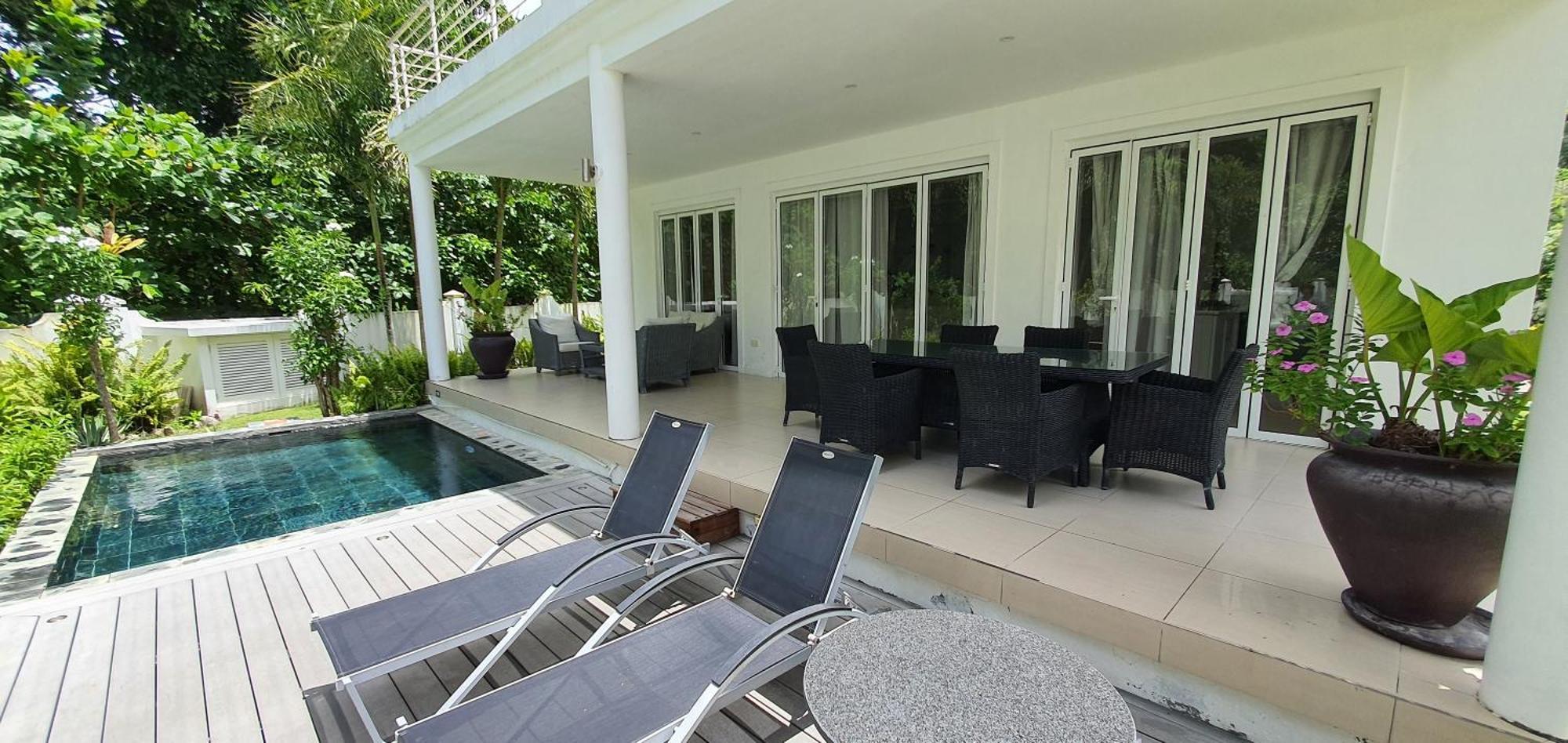 Villa Blanc - Chateau Elysium Beau Vallon  Kültér fotó