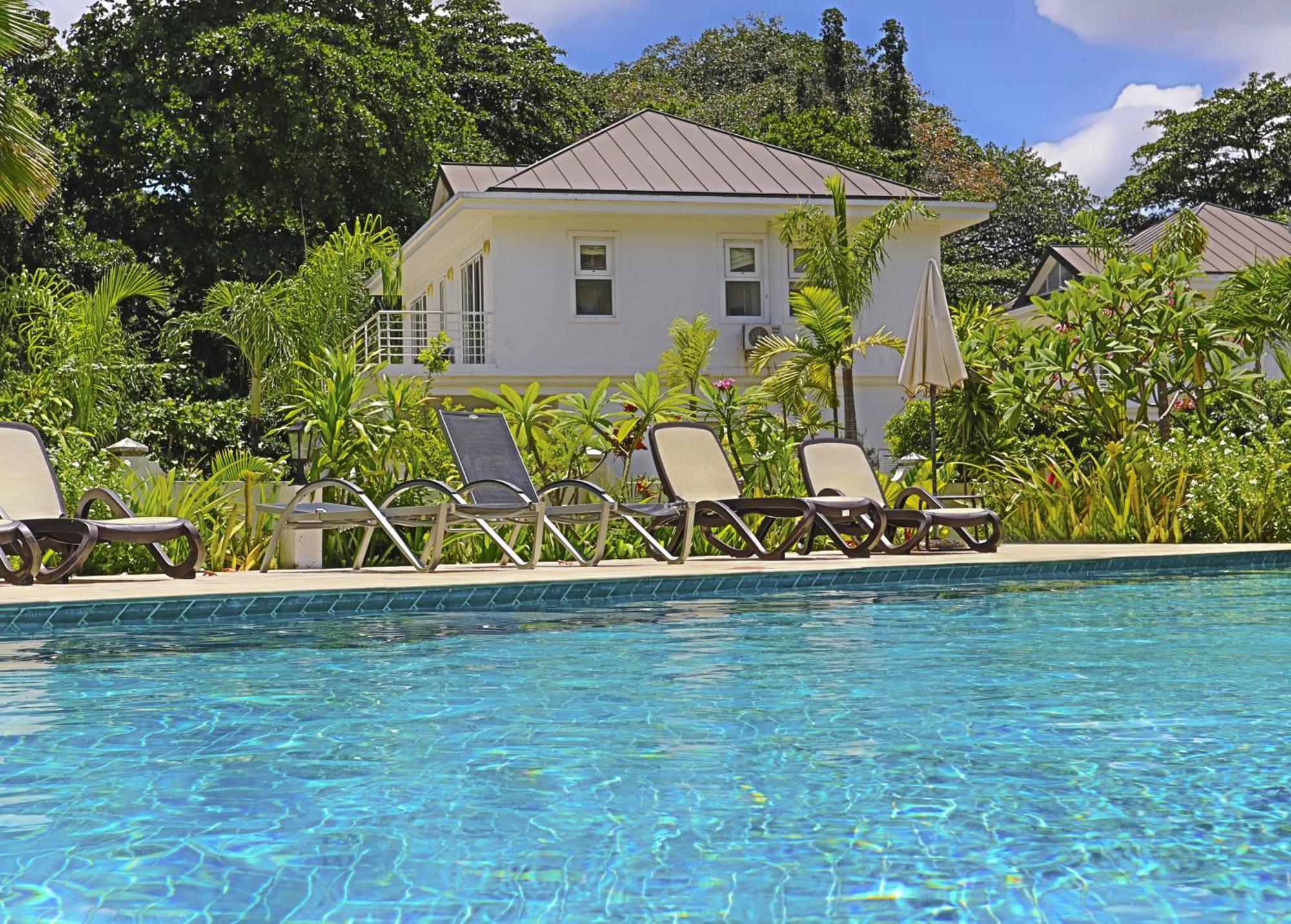 Villa Blanc - Chateau Elysium Beau Vallon  Kültér fotó