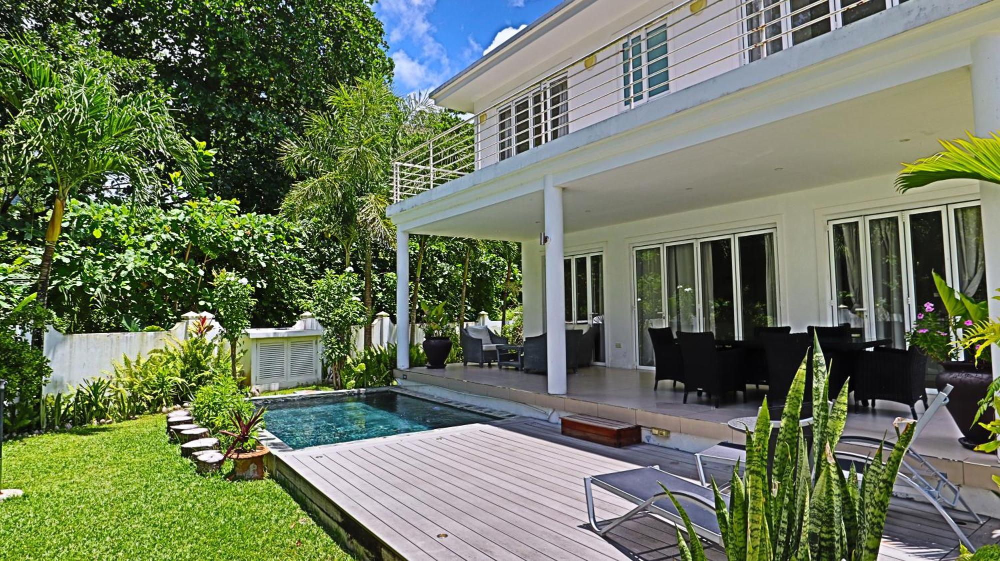 Villa Blanc - Chateau Elysium Beau Vallon  Kültér fotó