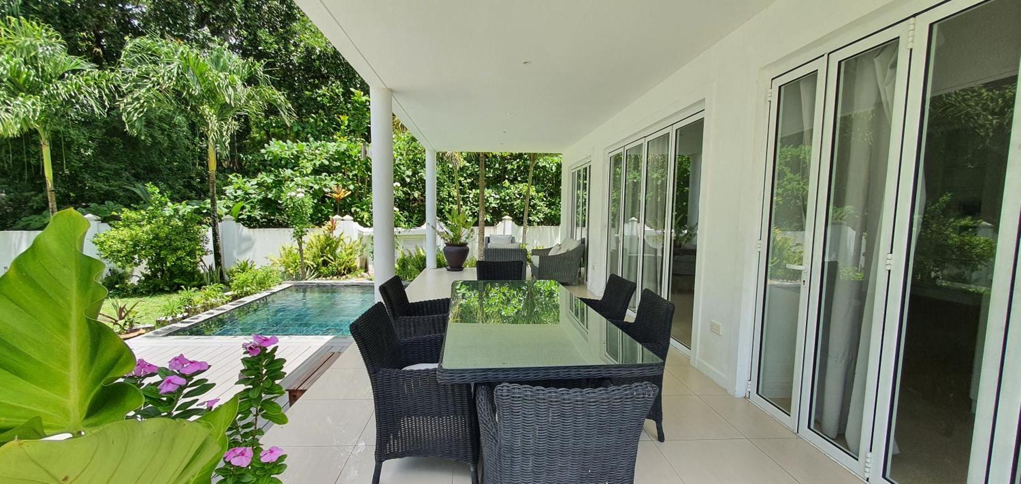 Villa Blanc - Chateau Elysium Beau Vallon  Kültér fotó