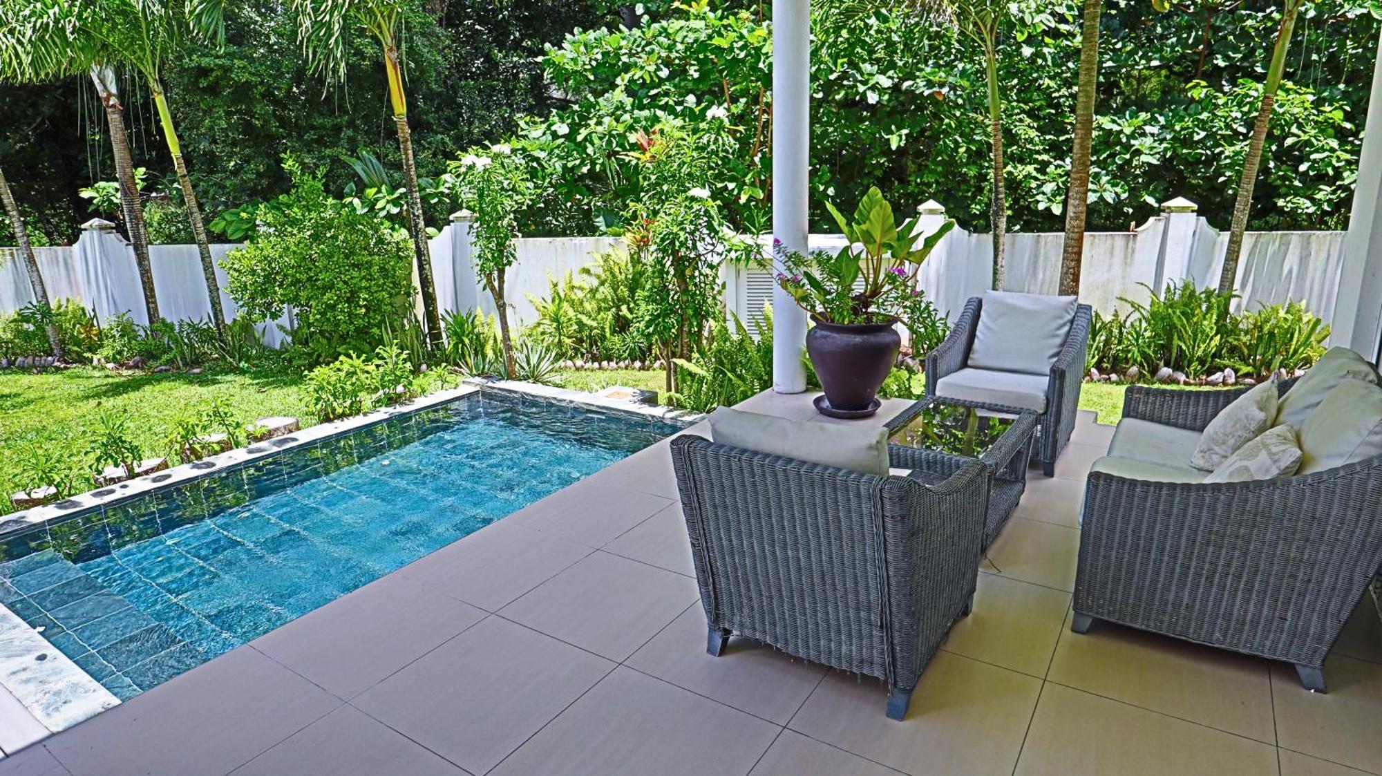 Villa Blanc - Chateau Elysium Beau Vallon  Kültér fotó
